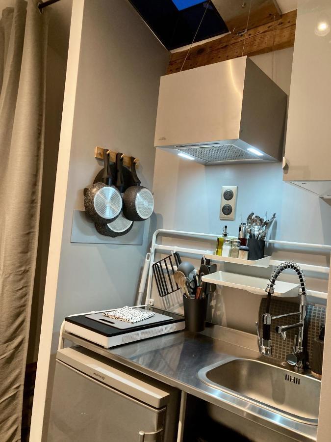 Aux 4 Logis Appart-Hotel - Studio Le Roof - Une Vue Splendide - Petit Dejeuner Inclus 1Ere Nuit Foix Exterior photo