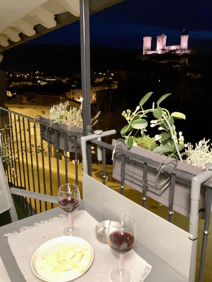Aux 4 Logis Appart-Hotel - Studio Le Roof - Une Vue Splendide - Petit Dejeuner Inclus 1Ere Nuit Foix Exterior photo
