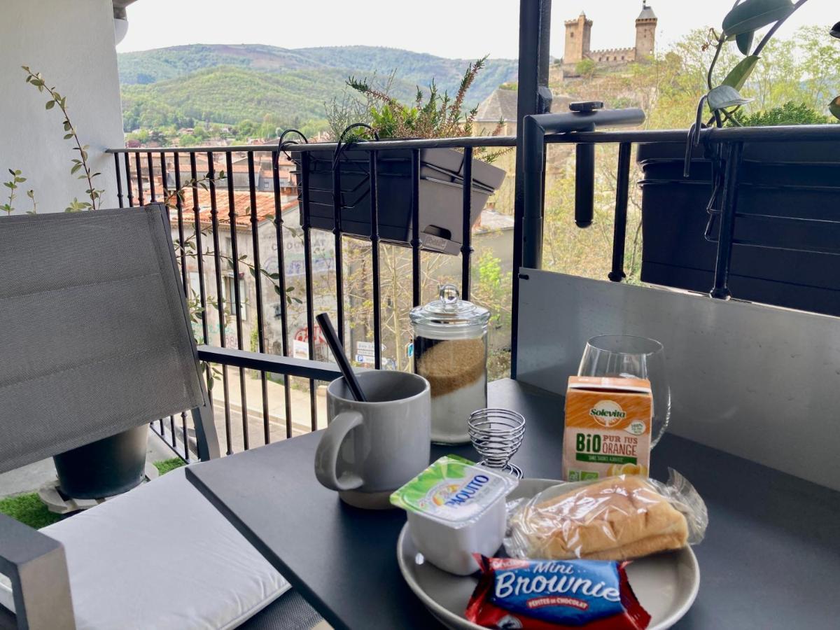 Aux 4 Logis Appart-Hotel - Studio Le Roof - Une Vue Splendide - Petit Dejeuner Inclus 1Ere Nuit Foix Exterior photo